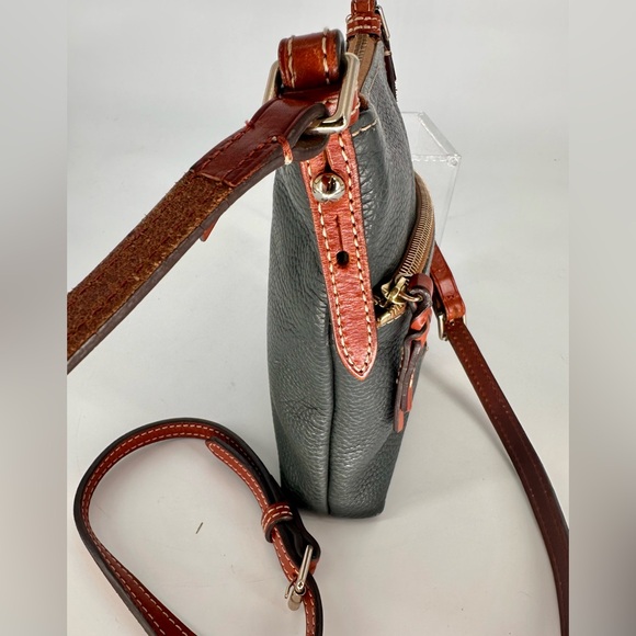 Dooney & Bourke Navy Leather Crossbody Bag - Picture 6 of 15